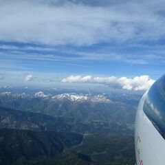 Flugwegposition um 16:08:17: Aufgenommen in der Nähe von Gemeinde Pusterwald, 8764, Österreich in 3234 Meter